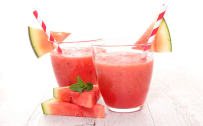 Strawberry Chia Watermelon Smoothie