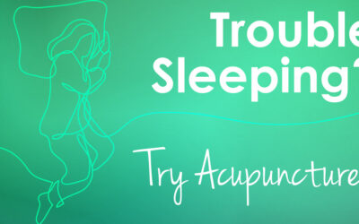 Trouble Sleeping? Try Acupuncture.